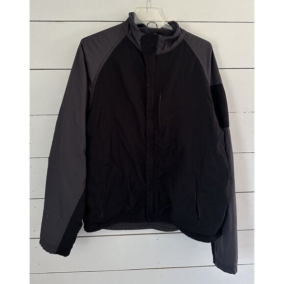 Redhead Black Gray Full Zip Jacket Lined Men’s Size Large - Picture 1 of 11